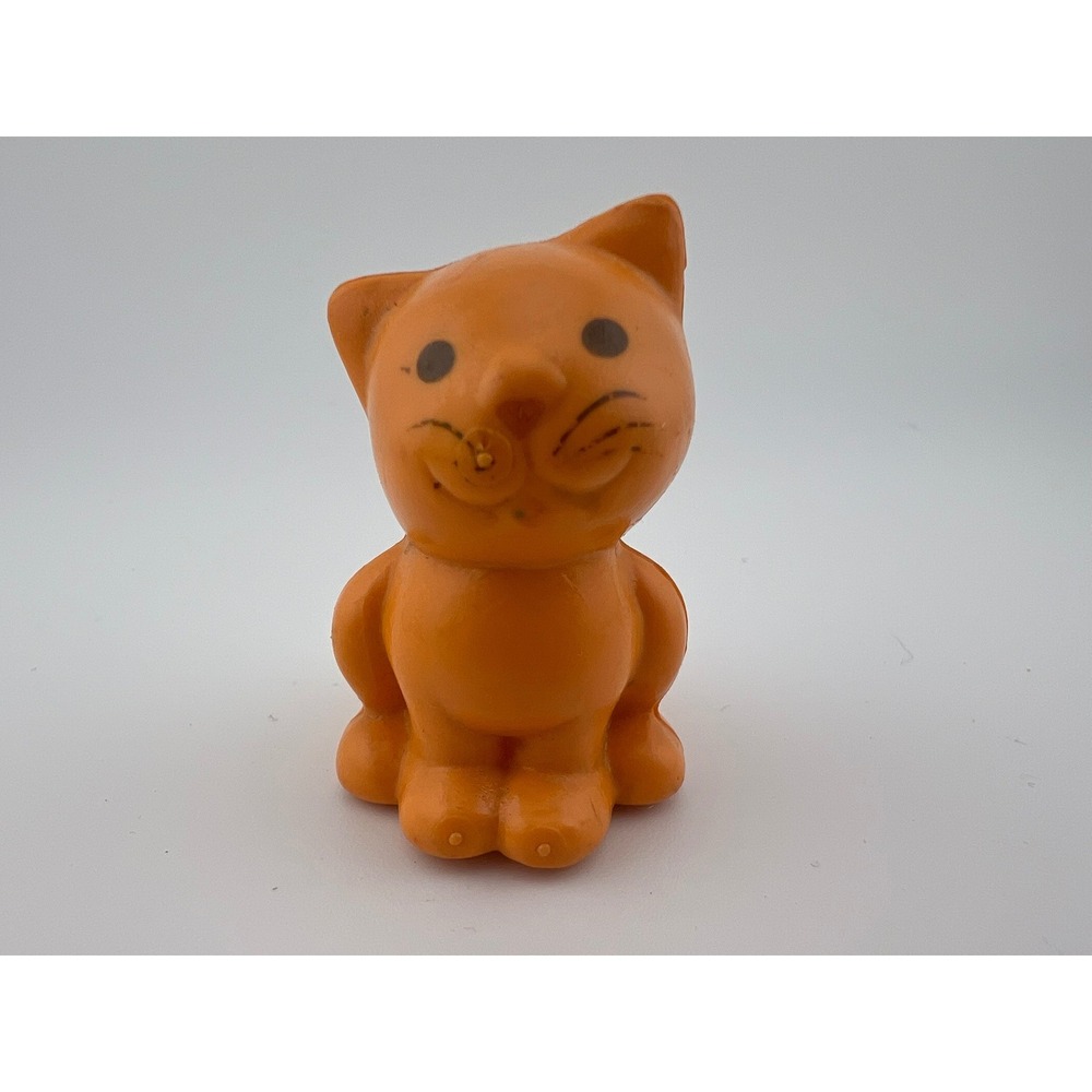 Vintage My Little Pony Cat Orange Tiger Stripes Pretty Pals G1 Hasbro